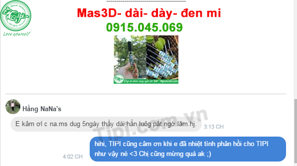 phản hồi mas3D