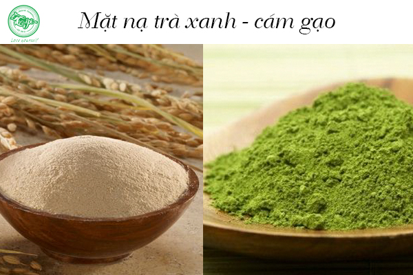 trà xanh cám gạo