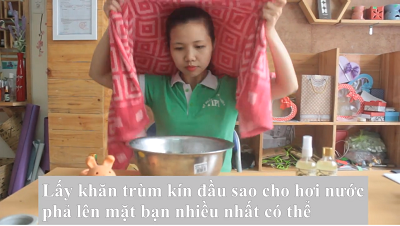 xông hơi tinh dầu