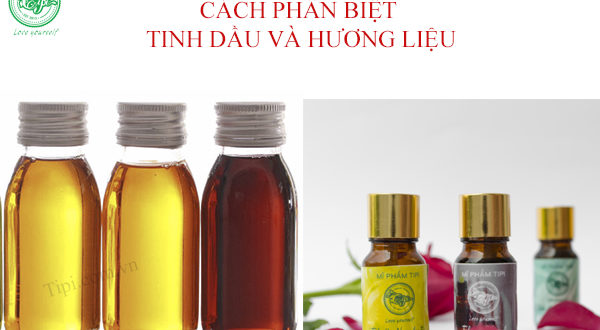 cách phân biệt tinh dầu và hương liệu