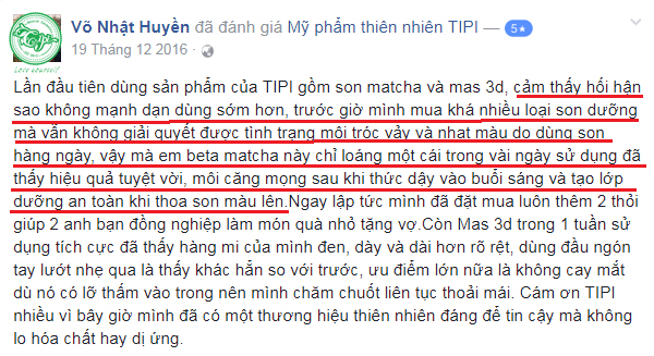 "Mình cảm thấy hối hận sao không mạnh dạn dùng sớm hơn"