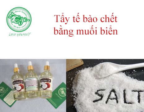 tẩy da chết bằng muối