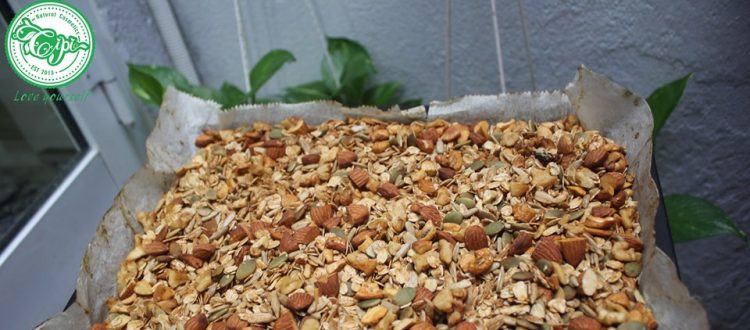 Granola – Ngũ cốc yến mạch dinh dưỡng Bếp Tipi